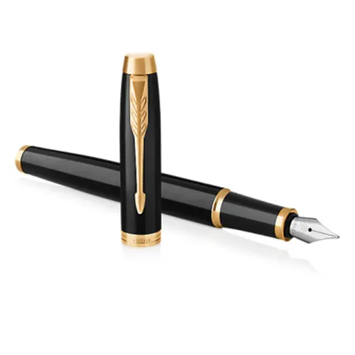 Писалка Parker Royal IM Black GT, M, с кутия