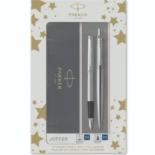 Комплект Parker Royal Jotter Stainless Steel CT, Химикалка и Писалка