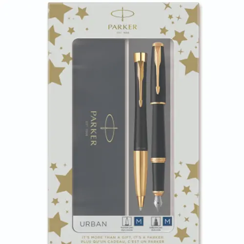 Комплект Parker Urban Black GT, Химикалка и писалка