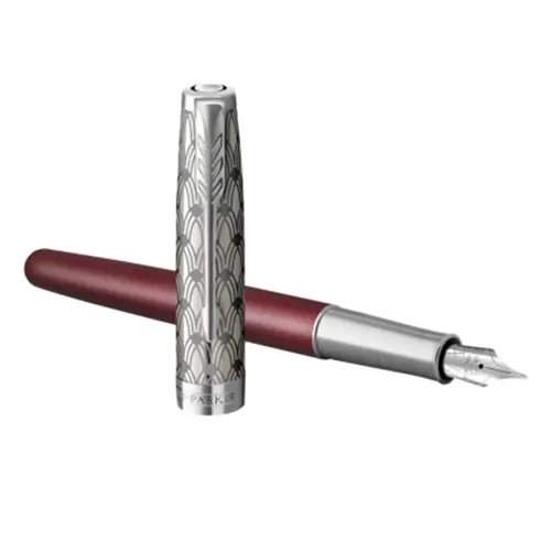 Писалка Parker Royal Sonnet Premium Metal Red CT, M